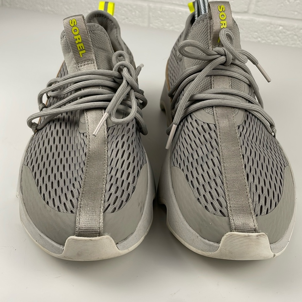 Sorel | Kinetic Impact II Wonder Lace Sneaker - Dove, Sea Salt - Size 10.5 - Picture 3 of 10